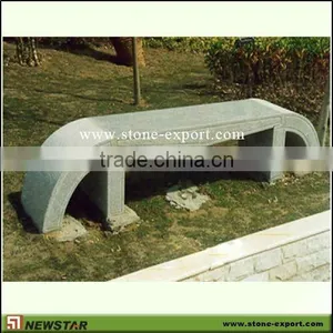 Outdoor Stone Bench thumbnail-1