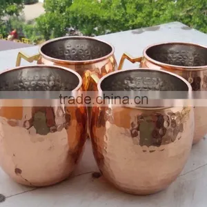 Hammred Moscow Mule Copper Mug Manufacturer From India thumbnail-3