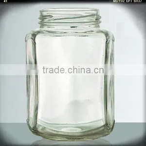 Transparent Soda-lime Small Glass Food Mason Jar With OEM Lid thumbnail-1
