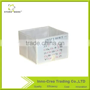 Hot Sale Front PP Printing Fabric Storage Basket thumbnail-1