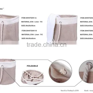 Store More Collapsible Round Laundry Hamper From Factory Directly thumbnail-3