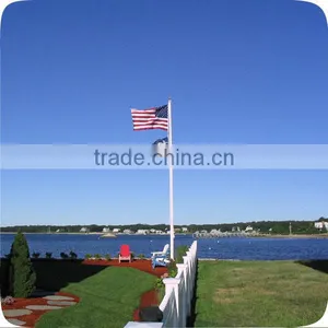 Power Coated Galvanized Steel Electric Flag Pole Manufacturer thumbnail-1