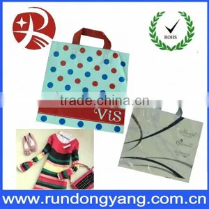 Promotional Plastic Carrier Bags for Massive Clolthing Wholesale thumbnail-1