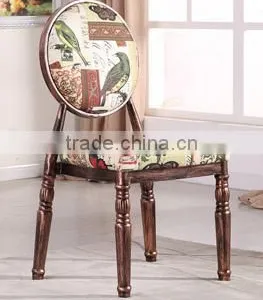 Quality European Antique Metal Restaurant Dining Chair QL-T853 thumbnail-3