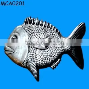 Terracotta Fish Statue thumbnail-1