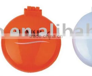 Foldable Pocket Mirror With Comb /custom Logo Plastic Hair Brush With Mirror thumbnail-1