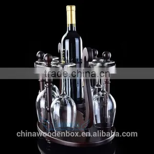 Elegant Wooden Wine Racks,single Animals Bottle Wine Rack Decorative Black Single Bottle Wine Rack thumbnail-2