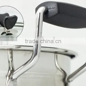 SS18/8 Stainless Steel Cooking Pot /saucepot thumbnail-4