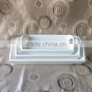 White SET 3 Wooden Tray thumbnail-1