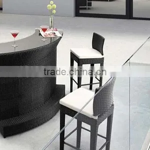 Popular Rattan/wicker Bar Set Garden Furniture thumbnail-1
