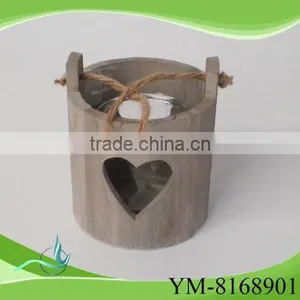 2016 Wholesale Products Round Antique Wood Box Home Decoration thumbnail-1