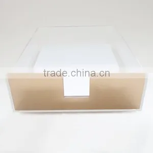 Custom Clear Acrylic Rose Gold Stationery School Supplies/Stationery Set thumbnail-2