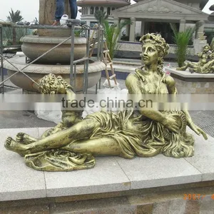 Garden Wonmen View Statue Sculpture thumbnail-2