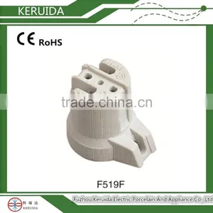 E27 F519 Porcelain Lampholder/ceramic Lamp Base/lamp Socket thumbnail-1