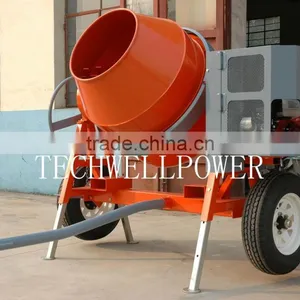 High Quality CMH 260L/300L/350L/400L/500L/600L Mobile CONCRETE MIXER With Diesel or Gasoline Engine thumbnail-2