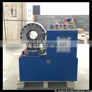 1/4" 2" 4 Wires FY68 Semi-automatic Hose Crimper Tool Hydraulic Crimper Machine Hydraulic High Pressure Hose Crimping Tool thumbnail-5