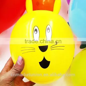 Wholesale Custom 100% Natural Printed Latex Balloon Rabbit Shape Balloon thumbnail-4