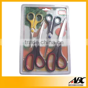 4pcs Set High Quality Paper Scissors In Blister Card thumbnail-1