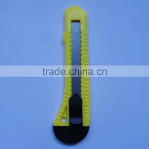 18mm Cheap Plastic Grip Utility Knife Sliding Knife Cutter Knife thumbnail-5