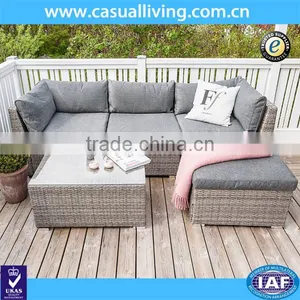 Newly Design Garden Patio Furniture Rattan Sofa Set thumbnail-1