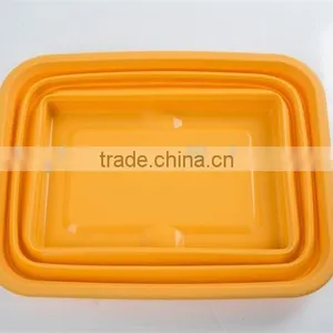 Folded Washing Vegetable Basket Novelty Unique Fruit Bowl thumbnail-5