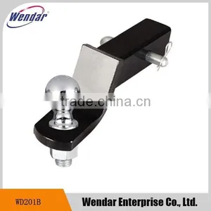 Single Ball Mount With Hitch Pin, Towing Ball Mount thumbnail-1