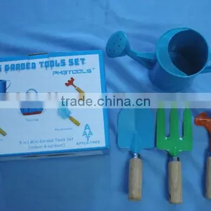 4 Pcs Hot Garden Tool Set With Wooden Handle thumbnail-1