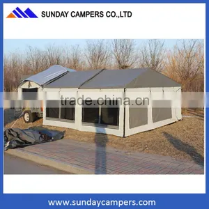 12FT Straight Wall Easy to Set up Camper Trailer TruckTent SC-05 thumbnail-1