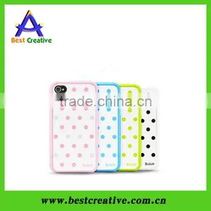 Colorful Dot Plastic Phone Case Plastic Cover thumbnail-1