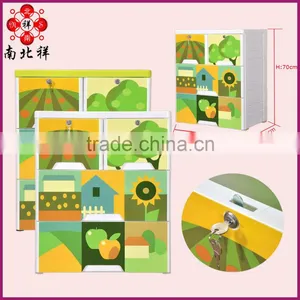 Forest Design Plastic Kids Drawers thumbnail-1