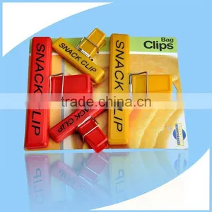 Series Plastic Bag Pegs &Clips,sealing Clip , 4pcs /set thumbnail-1