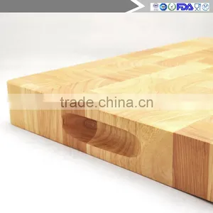 Wholesale Rubber Wood Chopping Block Square thumbnail-6