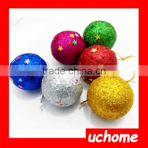 UCHOME 2016 New Design Promotional Trees Gifts Decorative Plastic Christmas Ball thumbnail-3