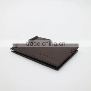 J0730a Genuine Leather Money Clip thumbnail-5