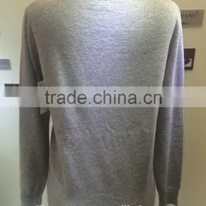2015 New Fashion Sexy Young Lady Sweater Dress V-neck thumbnail-3