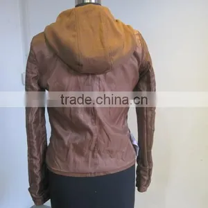 2016 Fashion Men Leather PU Genuine Cheap Faux Men Leather Jacket With High Quality For Men Leather Coat thumbnail-6