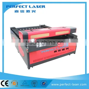 Perfect Laser -perfect High Quality Large Scale Flannel Fabric Laser Engraving Machine PEDK-130250 With CE/ISO thumbnail-1