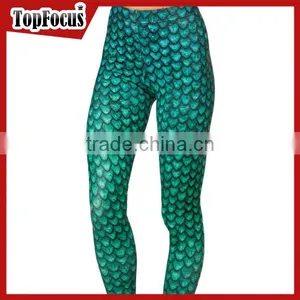 Sports Apparel With Hidden Pocket 2017 Women Yoga Leggings Wholesale Sexy Girls Sports Digital Printing Leggings thumbnail-1
