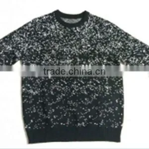 High Quality Cashmere Crew Neck Latest Sweater Designs For Men(LC013) thumbnail-1