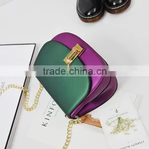 Zm50151b 2017 New Model Women Handbag Fashion Simple pu Leather Chain Bags thumbnail-4