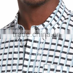 Men's Multi-plaid Custom Button Down Shirt thumbnail-4