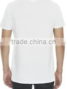 2017 Fashion High Quality Mens Round-Neck OEM Service Stomper Tee White 100% Cotton Front Chest Pocket thumbnail-2