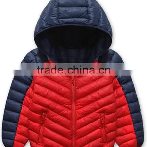 Children and Baby Winter Clothes/custom Quality Kids Winter Blank Varsity Duck or Goose Down Feather Jackets/kids Snow Jackets thumbnail-1