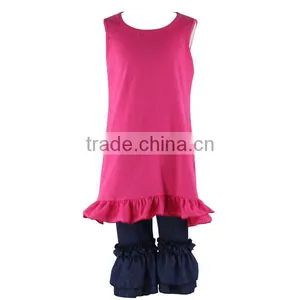 Baby Boutique Wholesale Boutique Girl Outfit Clothing Sets Children Clothing Sets thumbnail-3