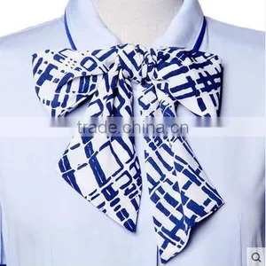 Custom High Quality Korea Design Female Uniform Fancy Blouse Designs Top Blouse thumbnail-4