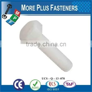 Made in Taiwan Plastic Hex Screw thumbnail-5