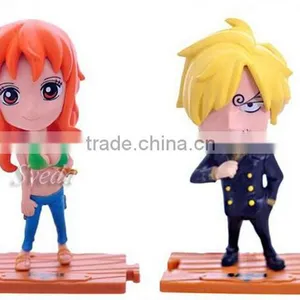 Hot Japanese Animation One Piece Action Figure PVC Doll Toys One Piece Q Version Figure thumbnail-3