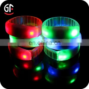 Anniversary Decoration DMX512 PVC Bracelet Cheap Bluetooth thumbnail-6