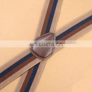 2017 Yiwu Wholesale Custom Printing Suspenders Striped Suspenders thumbnail-5