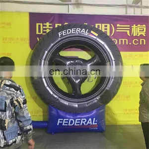 Best Selling Inflatable Tire/giant Infaltable Advertising Tire for Sale thumbnail-2